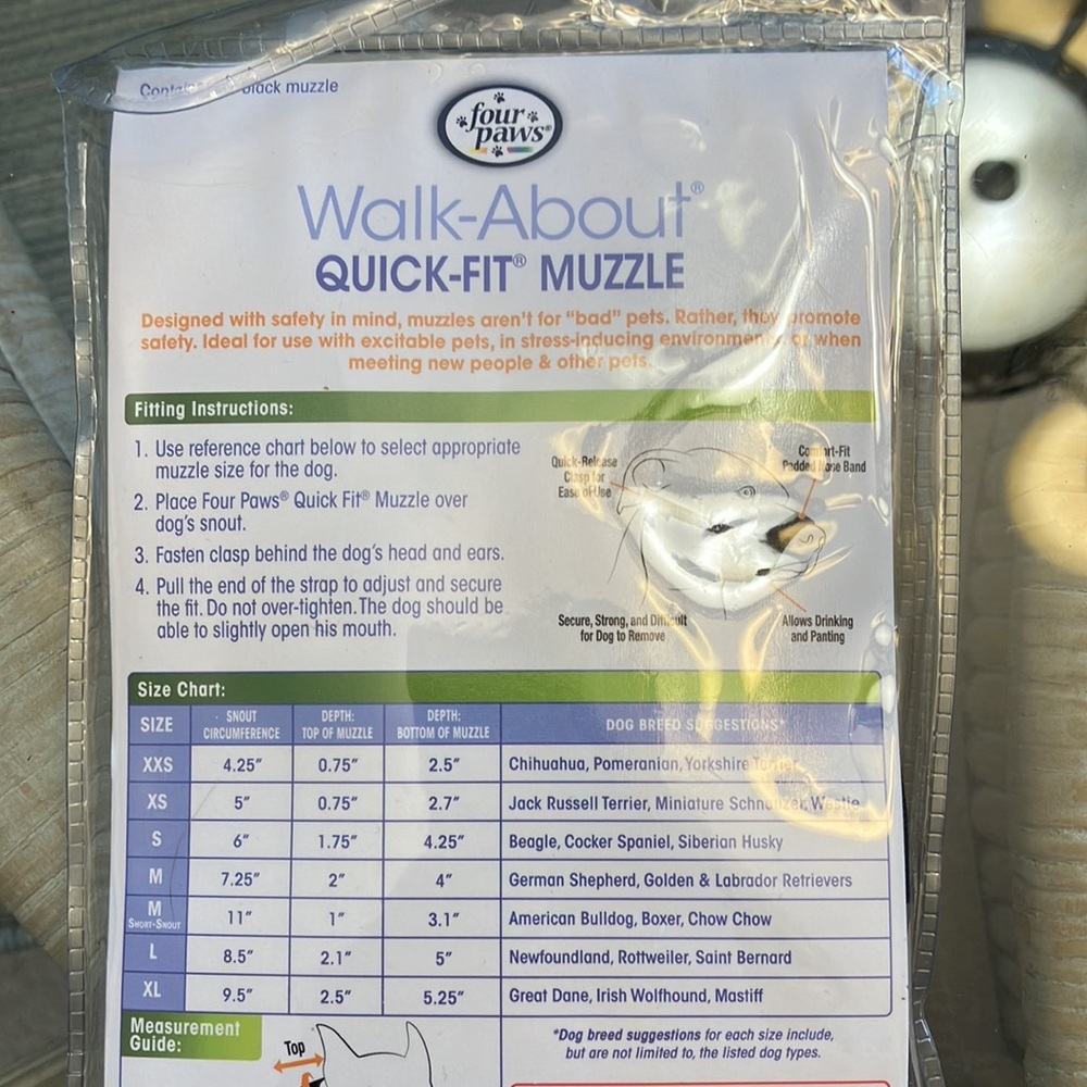Walk-About Quick-Fit Muzzle - Picture 2 of 3